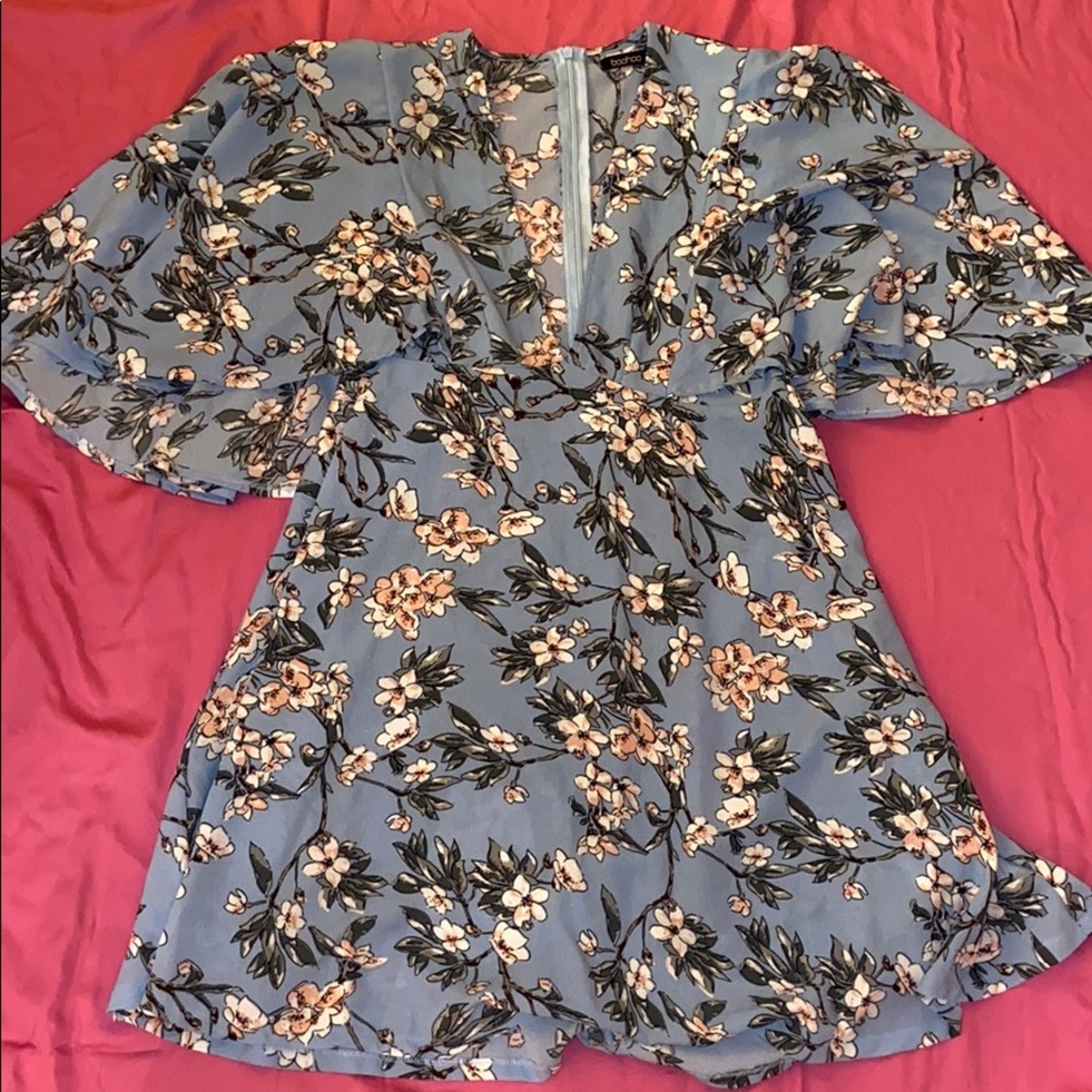 Floral spring dress
